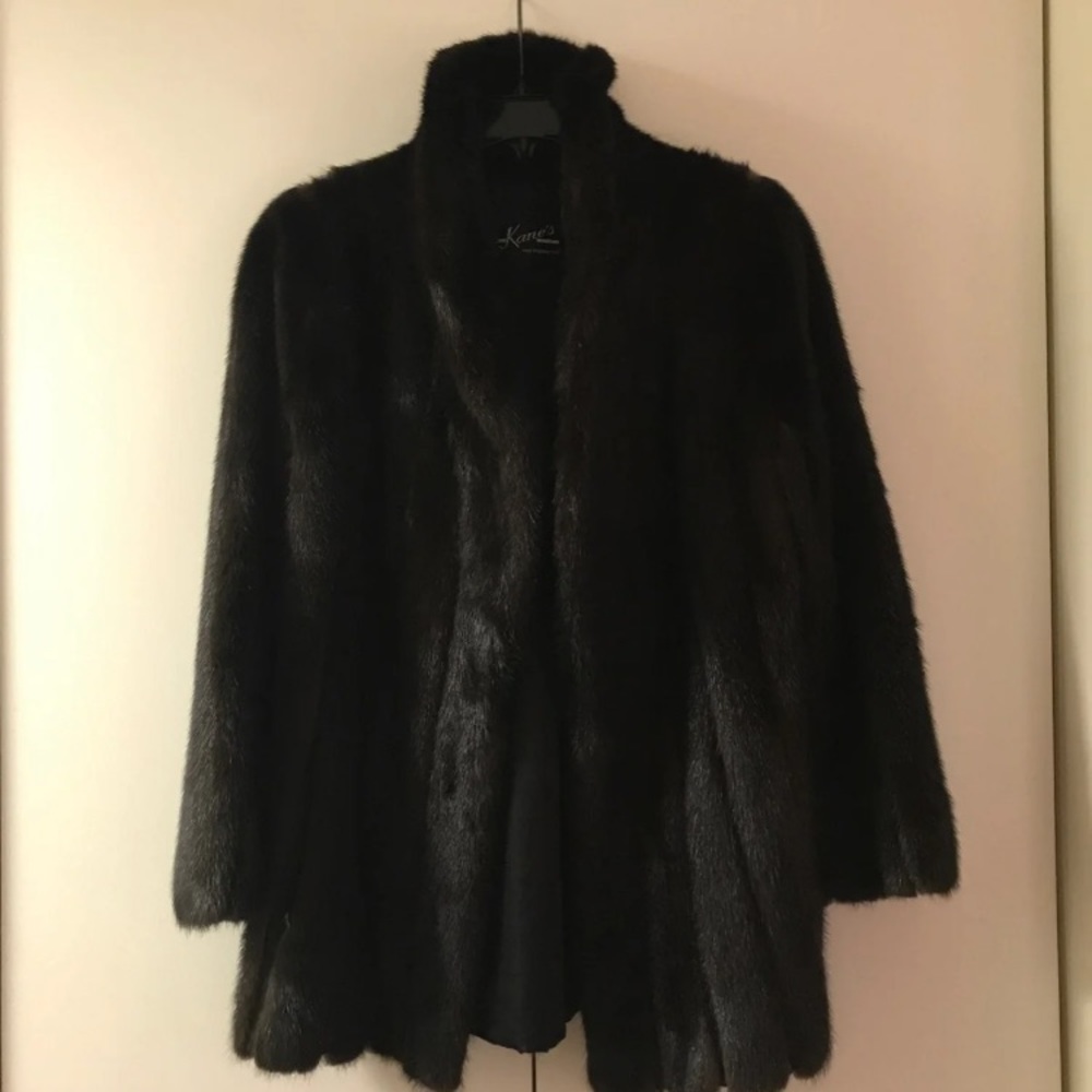 Woman's gently used mink Fur Coat